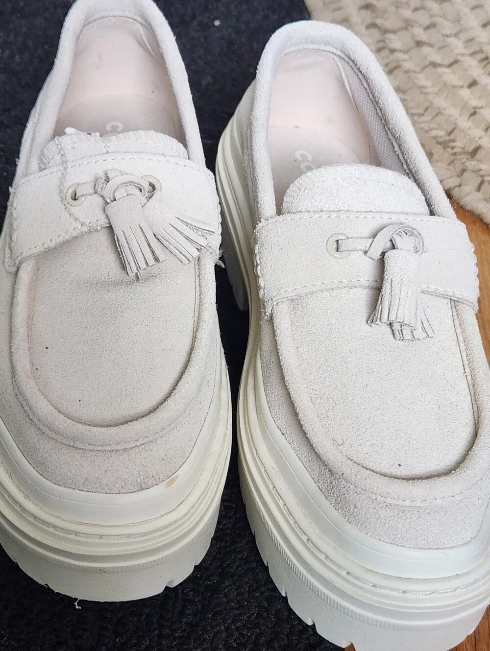 Converse Chuck Taylor All Star Lugged Heel Suede Loafers